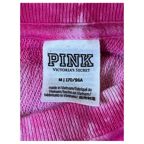 PINK Victoria's Secret Fuchsia Tie-Dye Top - Picture 12 of 15